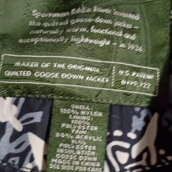 Eddie Bauer Women Goose Down Quilted Vest Size XL with Faux Fur Hood Zip Up - Picture 4 of 15